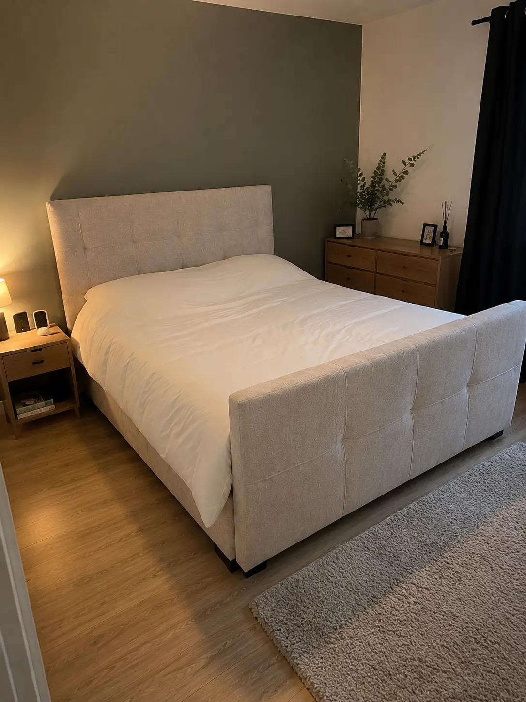 Boxspring bij een klant